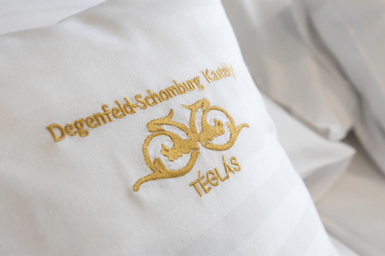 Degenfeld Kastely Toparti Vendeghaz Teglas Buitenkant foto